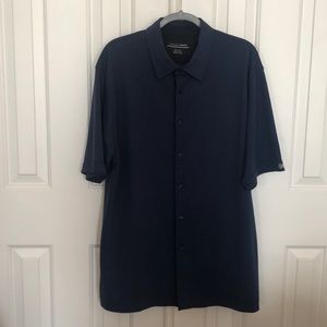 Blue Cutter & Buck Button Down Shirt